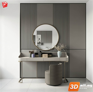 Dressing Table Skp Files 